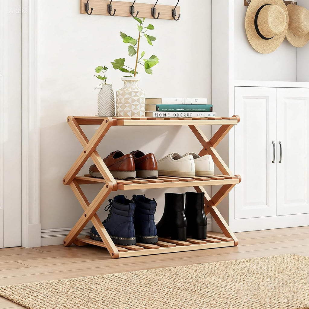 Meuble chaussures pliante