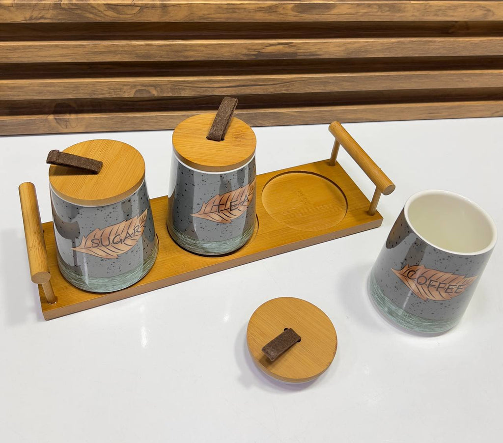 Set de pots Thé Café Sucre