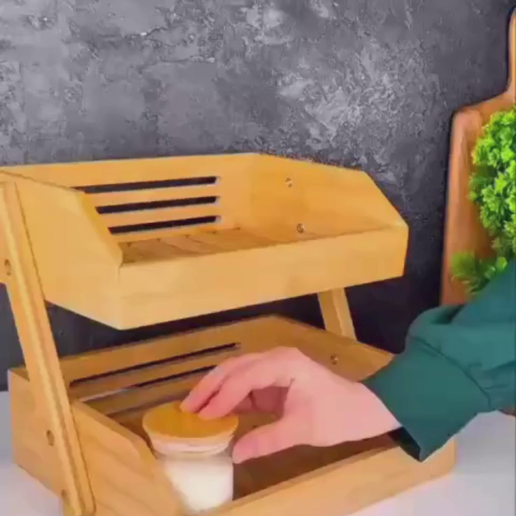 Panier à deux niveaux