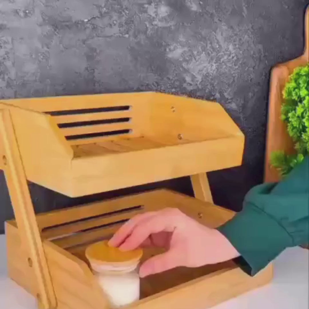 Panier à deux niveaux