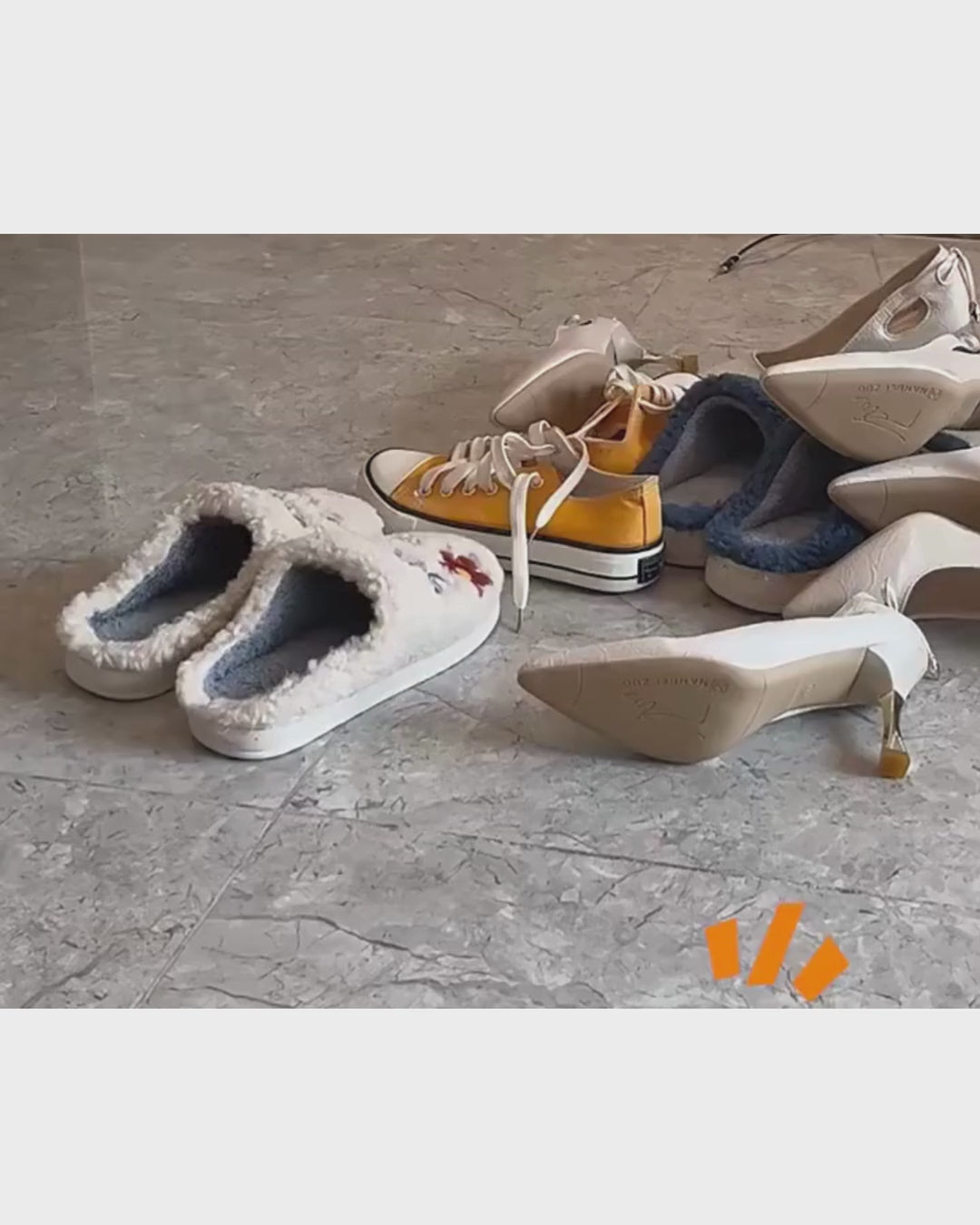 Meuble chaussures pliante